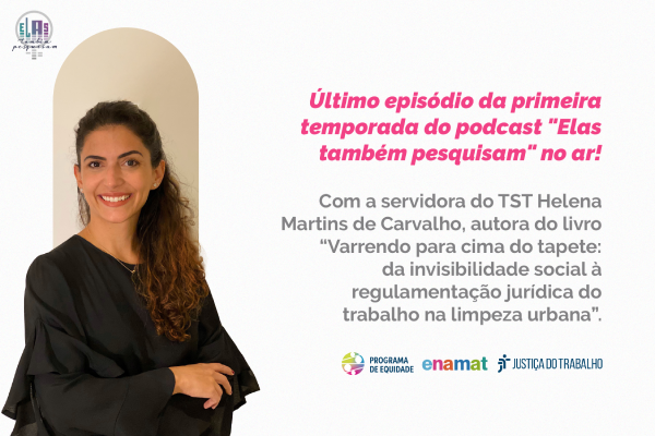 Último episódio da primeira temporada do podcast "Elas também pesquisam" já está disponível