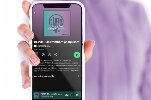 Podcast “Elas Também Pesquisam” estreia nesta sexta (8)
