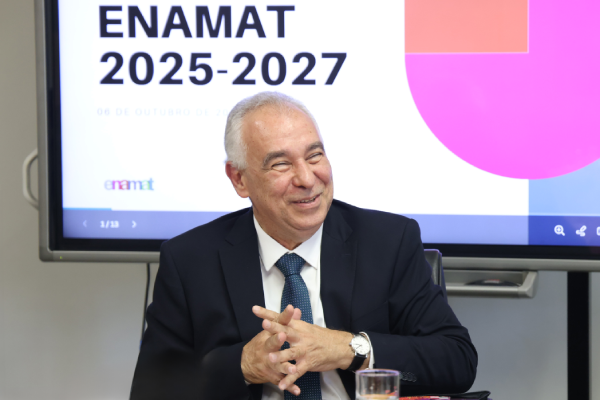 Ministro Augusto César será o novo diretor da Enamat no biênio 2025-2027